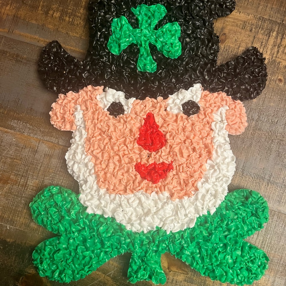 Vintage Popcorn Leprechaun
